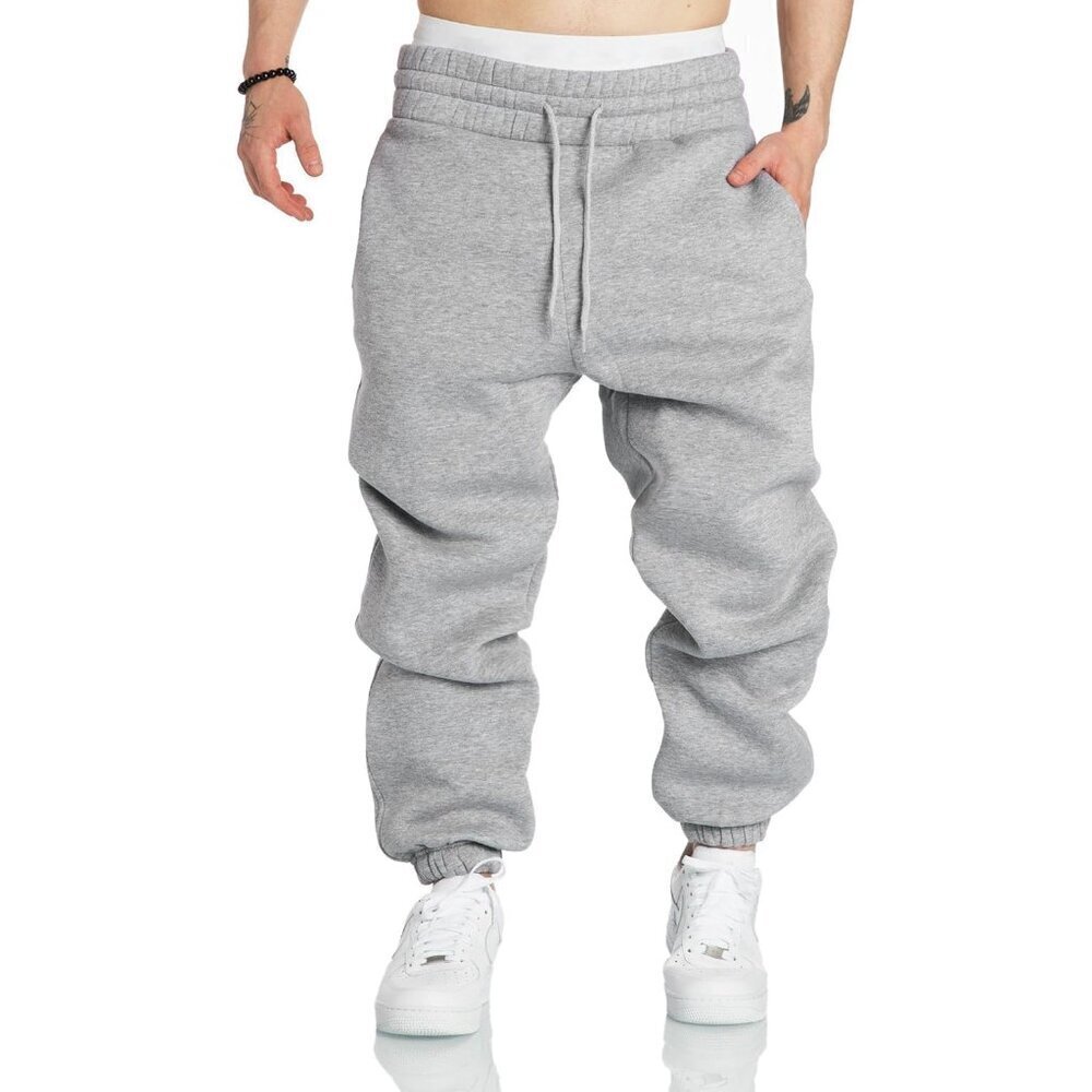 Men's Sweatpants Casual Cotton Tapered Joggers Athletic Sweat Pants for Men Work